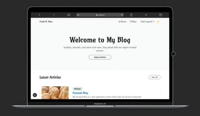 Personal Blog